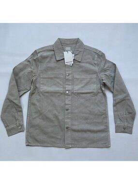 $78 Industry Republic Clothing Men’s Denim Jacket In Taupe Button Down Size M